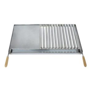 Parrilla/plancha 586x425 Mms. Inox.