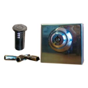 Cerradura Puerta Crital C/base Llave Punto