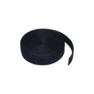Cinta Velcro Felfa Adhesivo Negra (1 Mt)