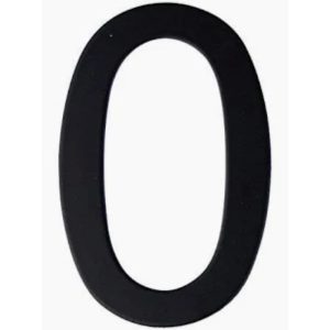 Numero 0-4" Negro Dyp