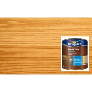 Bruguer Barniz Tinte Brillante Castaño - 250 ml