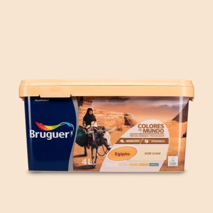 COLORES DEL MUNDO EGIPTO OCRE SUAVE 4 LT