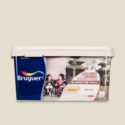 COLORES DEL MUNDO NEPAL BEIGE SUAVE 4 LT