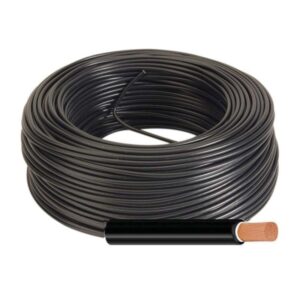 Cable Unipolar 2,5 Mm Negro (100 Mt)