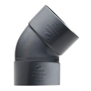 Codo Pvc H-h Ø 40 45º