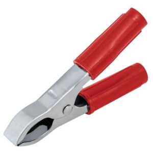 Pinza Cocodrilo 85 Mm Rojo