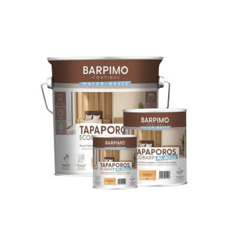 TAPAPOROS INCOLORO AL AGUA 375 ml.