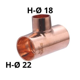 TE COBRE DERIVACION H-Ø 22 H-Ø 18