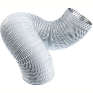 Tubo Aluminio Extensible Ø 120mm Blanco 3mts