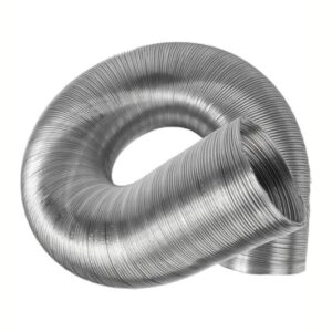 Tubo Aluminio Extensible Ø 120 Mm Plata 3 Mts