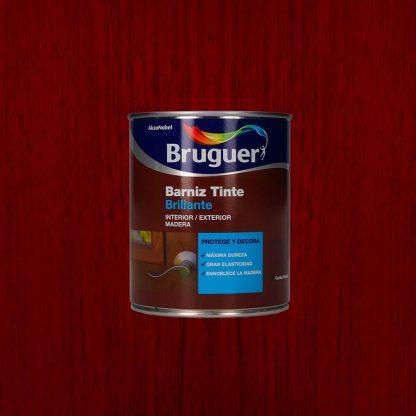 BARNIZ TINTE BRILLANTE CAOBA 250 ML BRUGUER