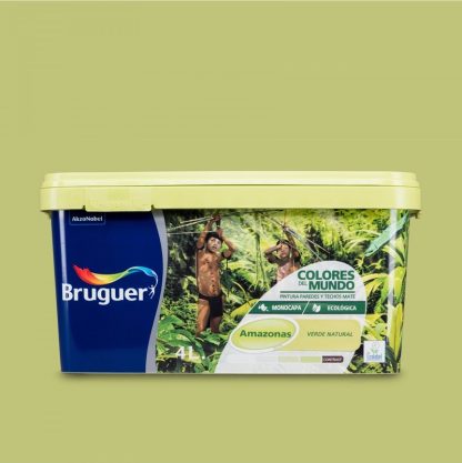 COLORES DEL MUNDO AMAZONAS VERDE NATURAL 4 LT