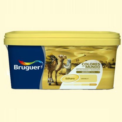 COLORES DEL MUNDO SAHARA AMARILLO SUAVE 4 LT