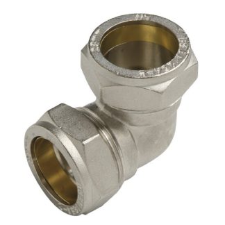 CODO LATON COMPRESION SAMBRA 90º Ø 18 PARA COBRE