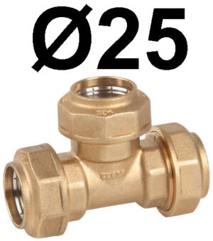 Te Ø 25 Laton Fitting