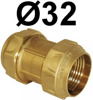 Manguito Ø 32 Laton Fitting