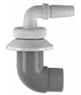 TOMA DESAGUE ELECTRODOMESTICOS Ø 40MM C/CODO