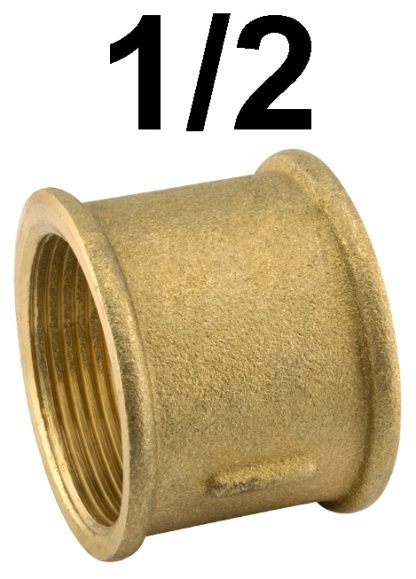 TUERCA CORREDERA LATON 1/2"