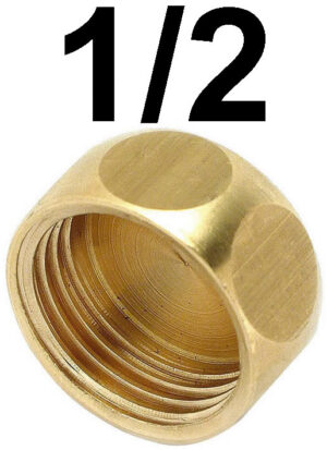 Tapon Laton Hembra 1/2"
