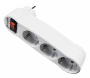 Clavija Triple C/interruptor