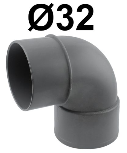 CODO PVC M-H 32-87º - Imagen 2