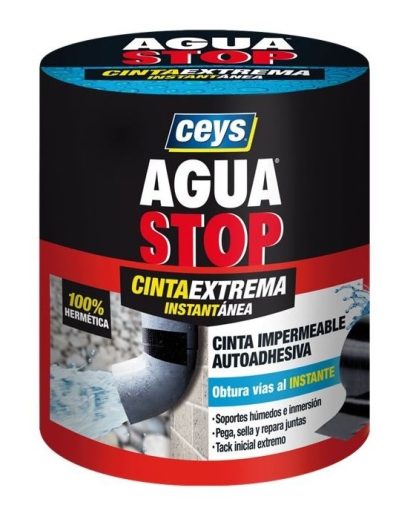 AGUA STOP CINTA EXTREMA INSTANTANEA TRANSPARENTE