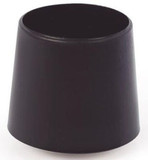 Contera Cil. Ext. 18mm Negra