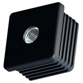 CONTERA CUA.INT.40MM.C/TUERCA M10 NEGRA