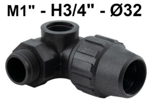 Codo Macho 3sal. 32-1-3/4 Fitting