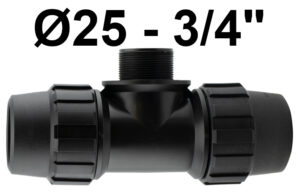 Te Derivacion Macho 25 - 3/4 Fitting