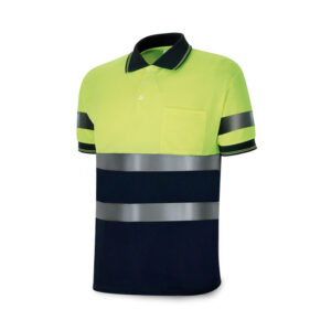 Polo Alta Visibilidad Bicolor M/c T-xl