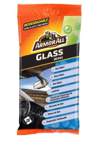 Armor All Toallitas Limpia Cristales - 20 Uds
