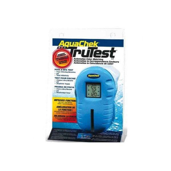 Analizador Digital Truetest Para Tiras Aquacheck Capaz De Medir Cloro Libre, Ph Y Alcalinidad.