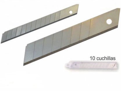 CUCHILLAS CUTTER 25MM (10 UDS)