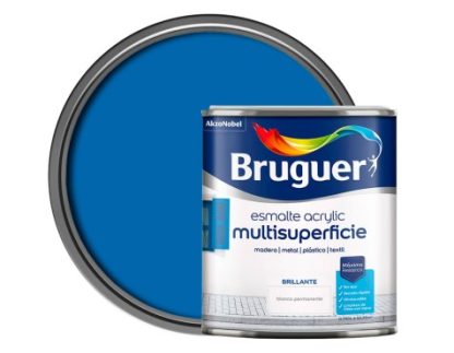 BRUGUER ACRYLIC BRILLANTE AZUL LUMINOSO 750ML