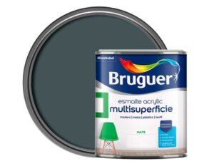 Bruguer Acrylic Mate Grafito - 750 ml