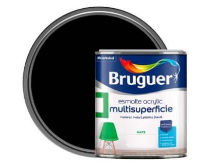 BRUGUER ACRYLIC MATE NEGRO 750 ML