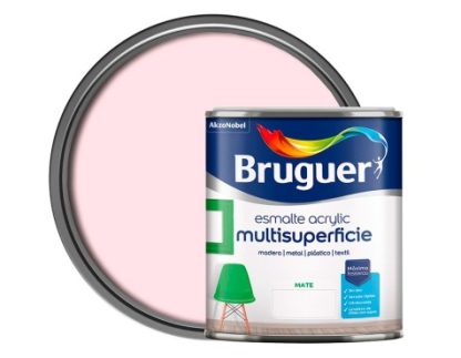 BRUGUER ACRYLIC MATE ROSA PASTEL 250 ML