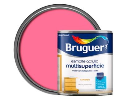BRUGUER ACRYLIC SATINADO FUCSIA 750 ML