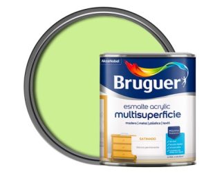 BRUGUER ACRYLIC SATINADO VERDE LIMA 750 ML