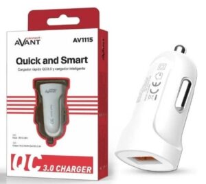 Adaptador De Coche 2ah. Carga Rapida