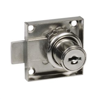 CERRADURA MUEBLE MOD.1A2 NIQUELADO