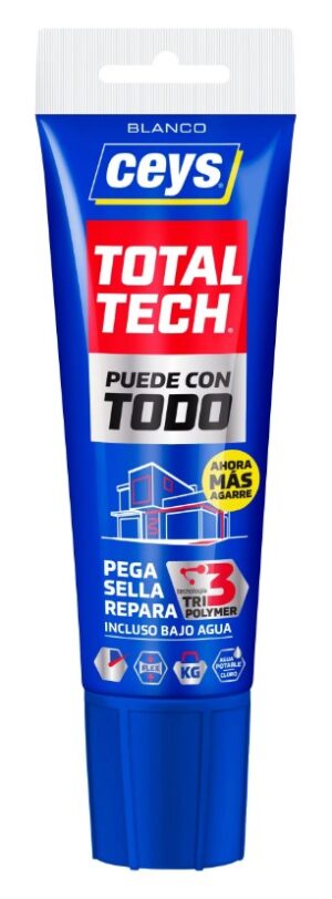 Ceys  Adhesivo Sellador Total Tech 125ml Blanco