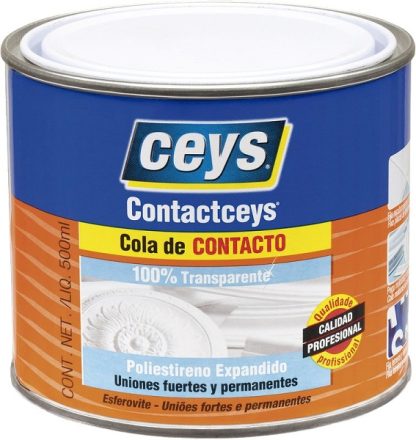 COLA CONTACTO CEYS PARA POLIESTIRENO EXPANDIDO 500 ML