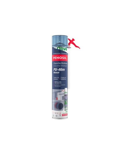 ESPUMA POLIURETANO 750ML CANULA ÇÇ - Imagen 2