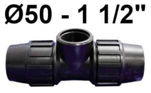 Te Derivacion Hembra 50 - 1 1/2" Fitting