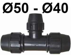 Te Reducida 50-40 Fitting