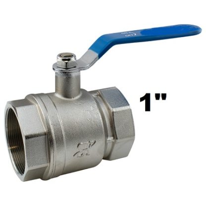 VALVULA ESFERA METAL MANETA H-H 1"