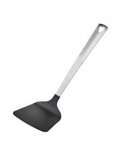 ESPATULA NYLON  ACODADA LISA MANGO ACERO