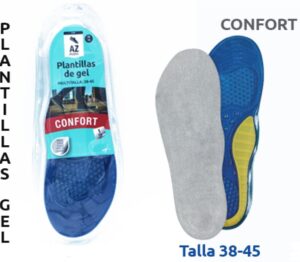 Plantilla Gel Multitalla 38-45 Tr-14